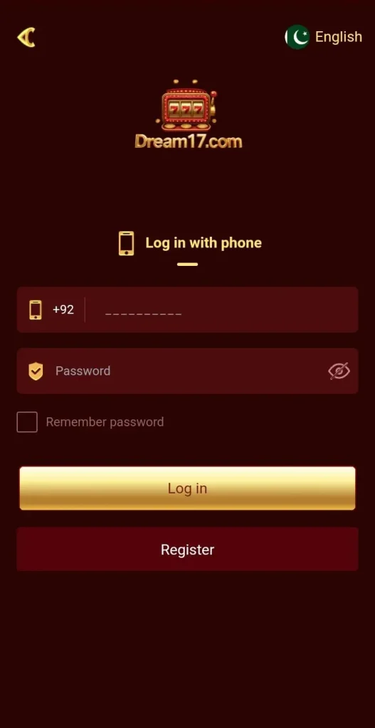 Dream17 Game Register